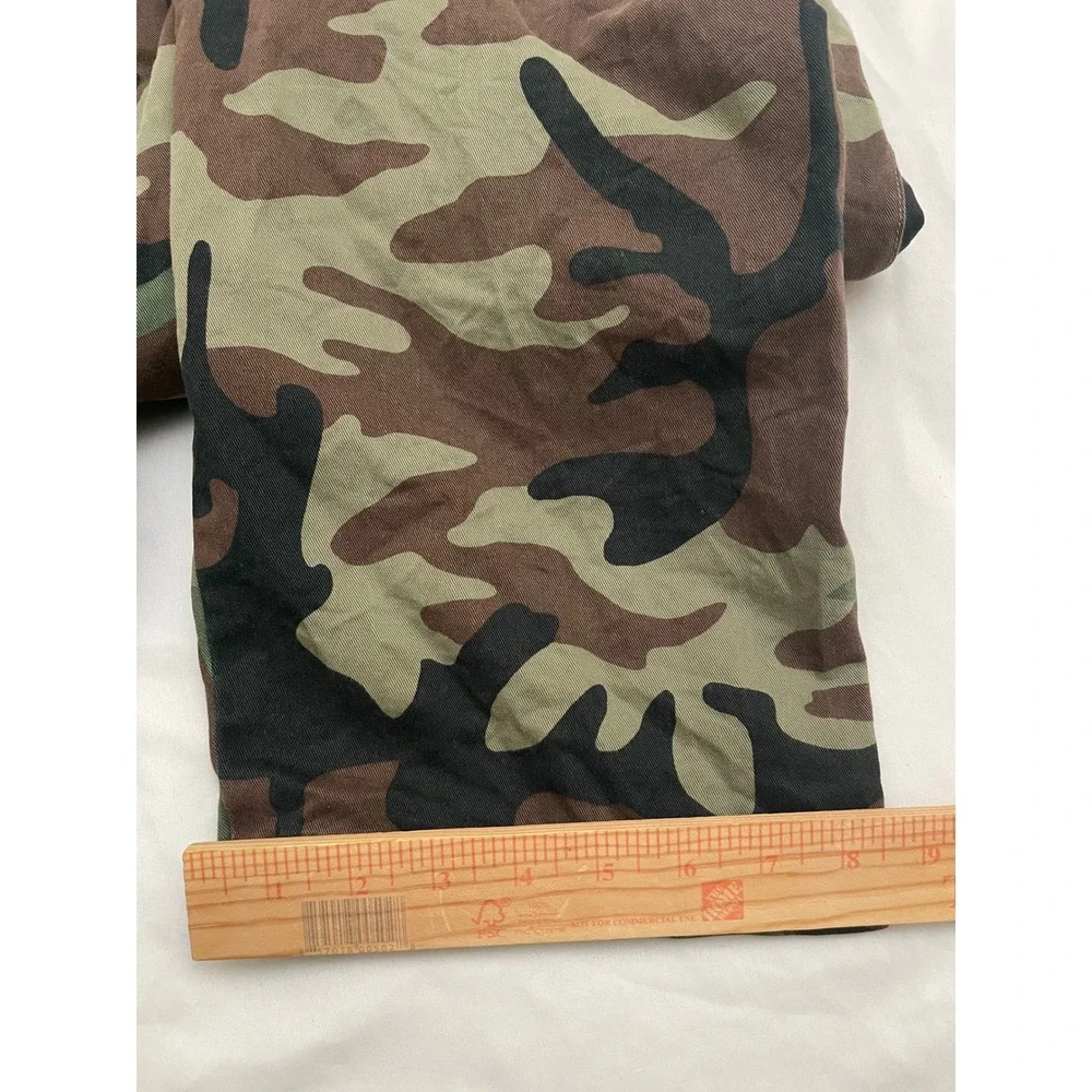 Levis XX Cargo Straight Pants Mens 36x30 Green Brown‎ Camo Woodland